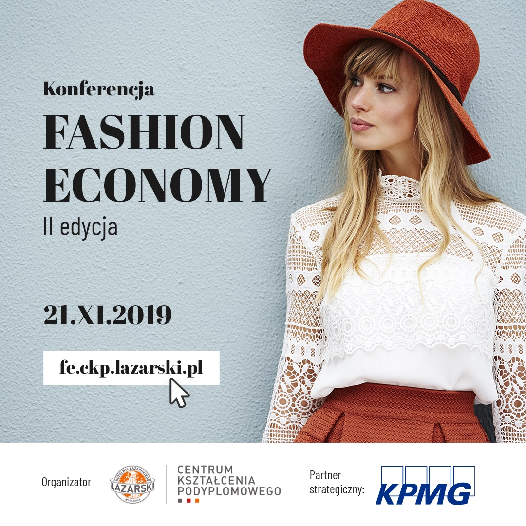 Fashion Economy, konferencja 21 XI 2019