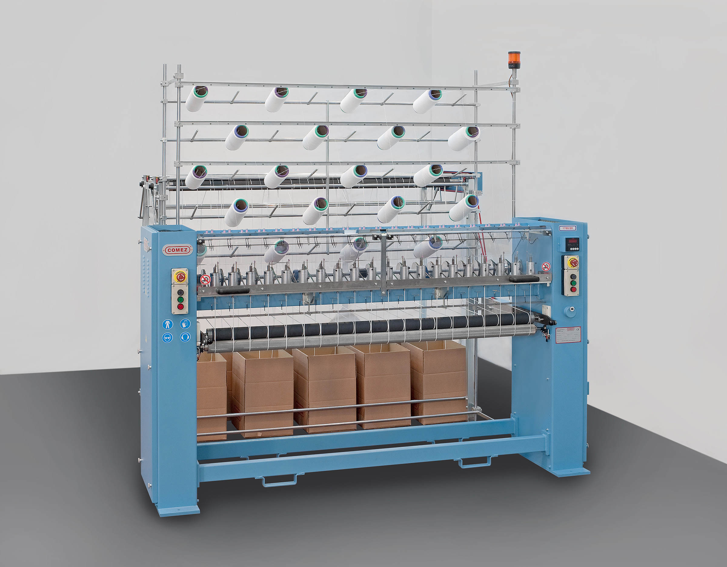 Crochet knitting machine - DECORTRONIC 1000/EL - COMEZ - flat /  fully-automatic / industrial