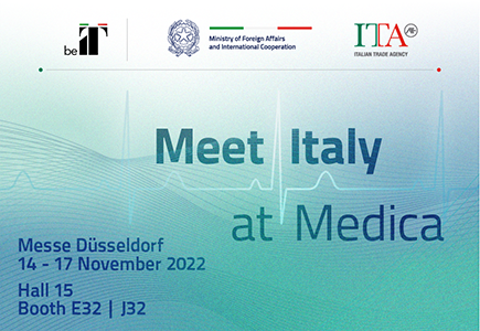 Italiens Medizinindustrie auf der MEDICA 2022
