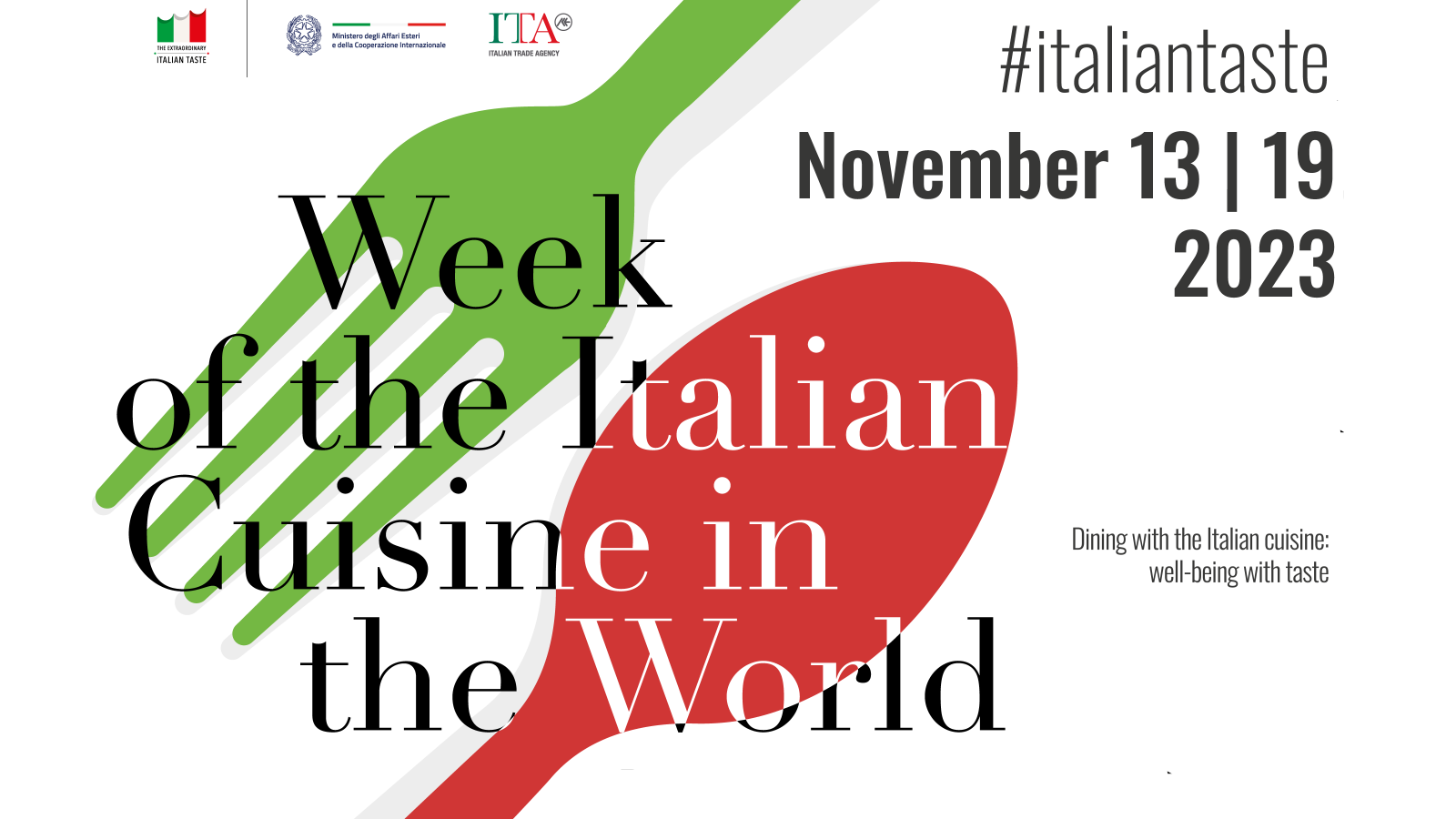 WEEK OF THE ITALIAN CUISINE IN THE WORLD 2023