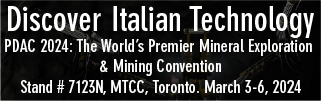 Discover Italian Technology @ PDAC 2024