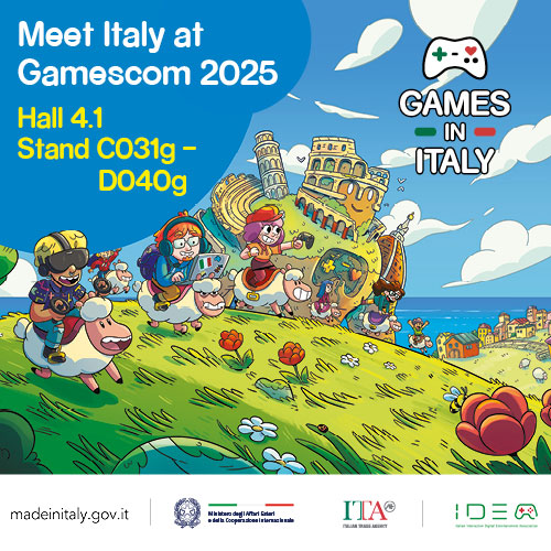 Meet Italy at Gamescom 2025