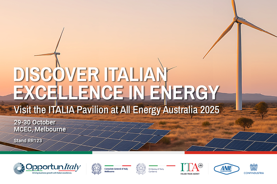 Italy at All Energy Australia 2025