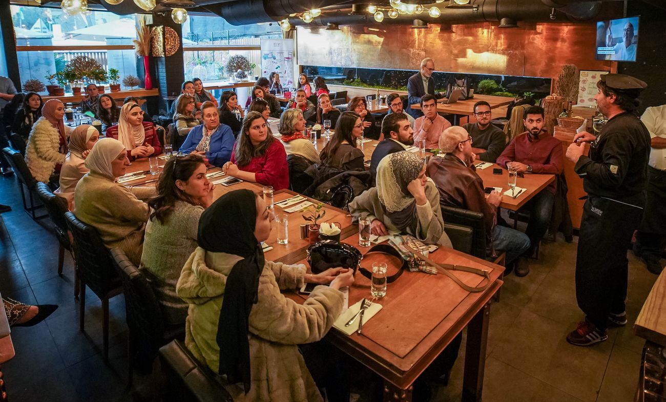 Course-Lunch for Erasmus and Dante students at Meat Mussles restaurant