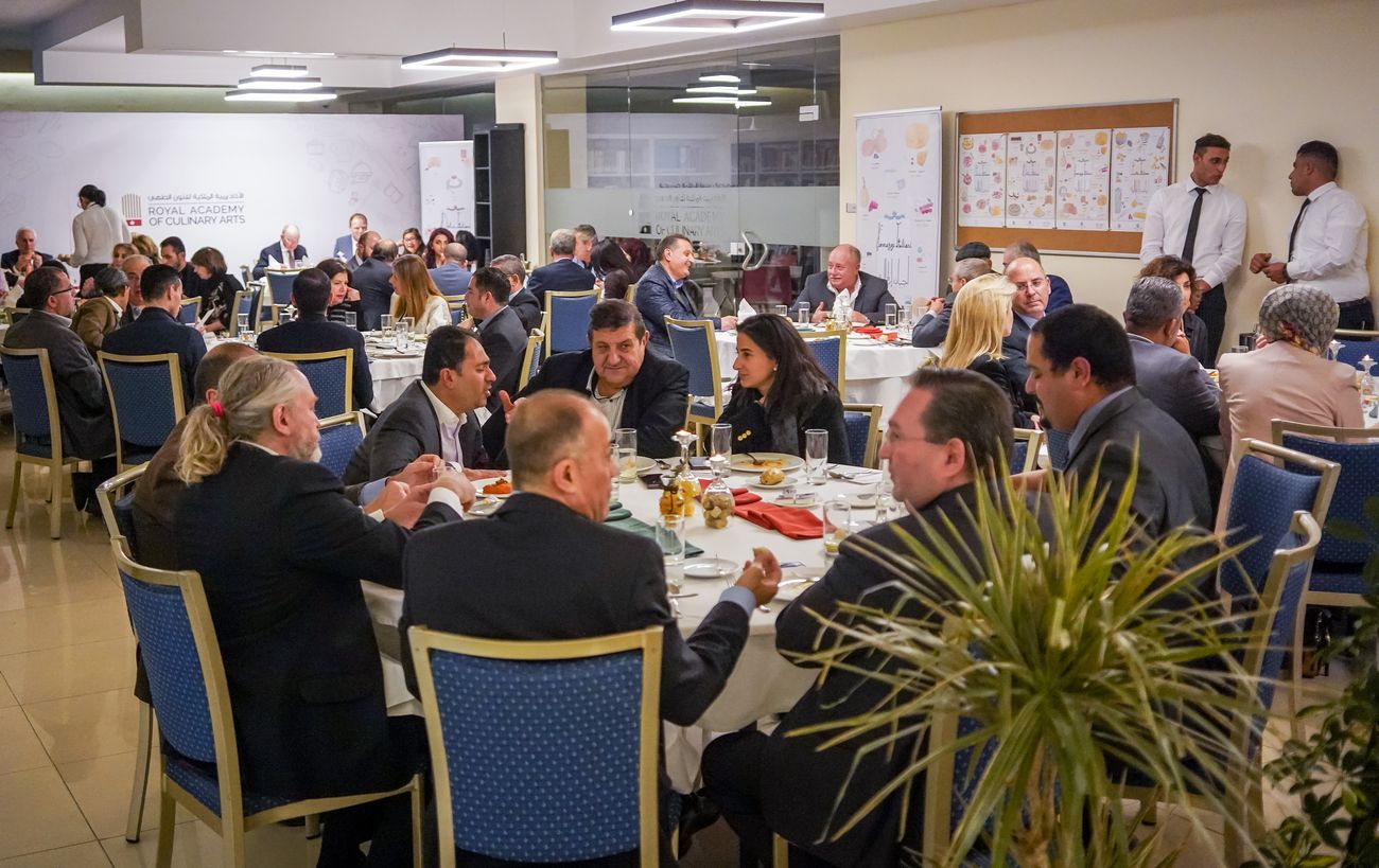 General view at the Dinner at Royal Academy for Culinary Arts