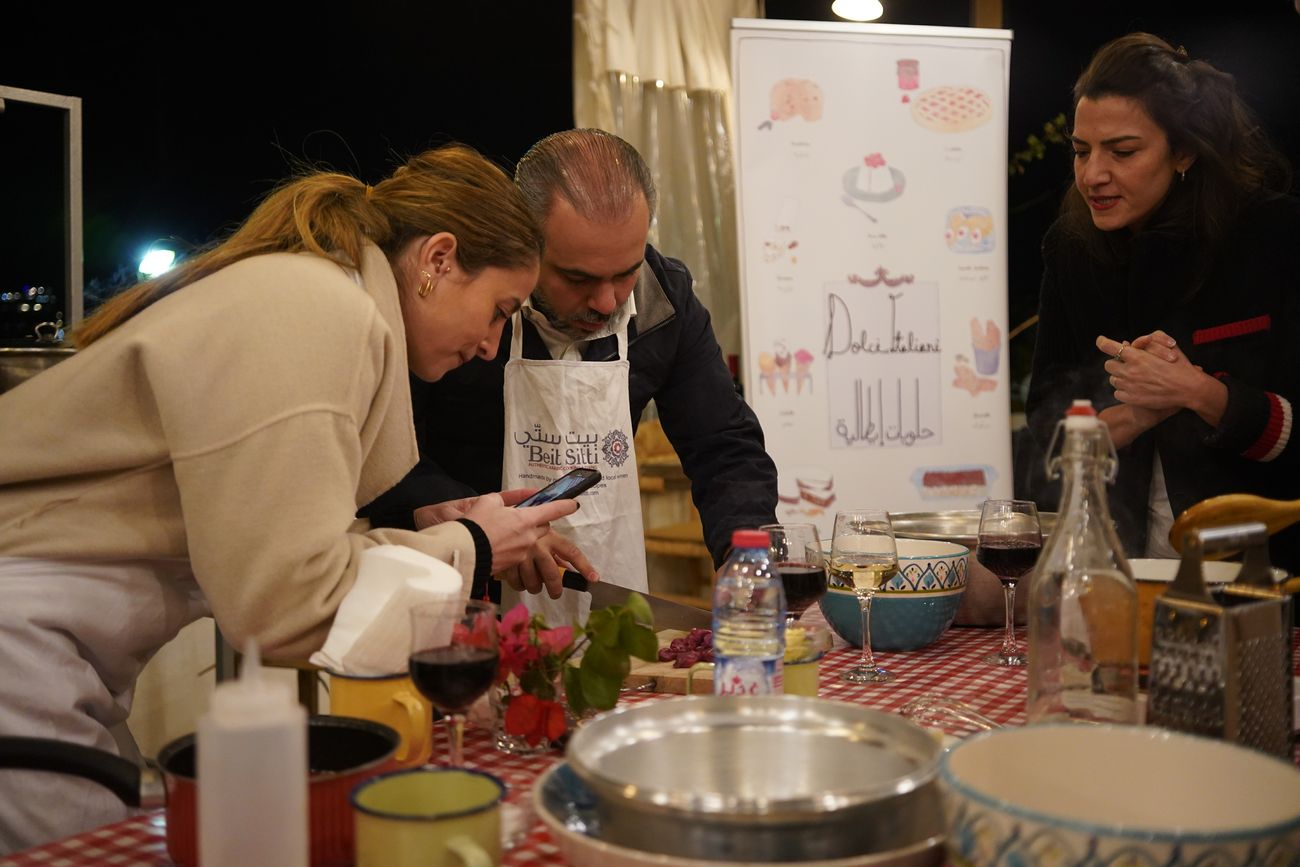 Private course at Beit Sitti with Chef Lucio Forino2