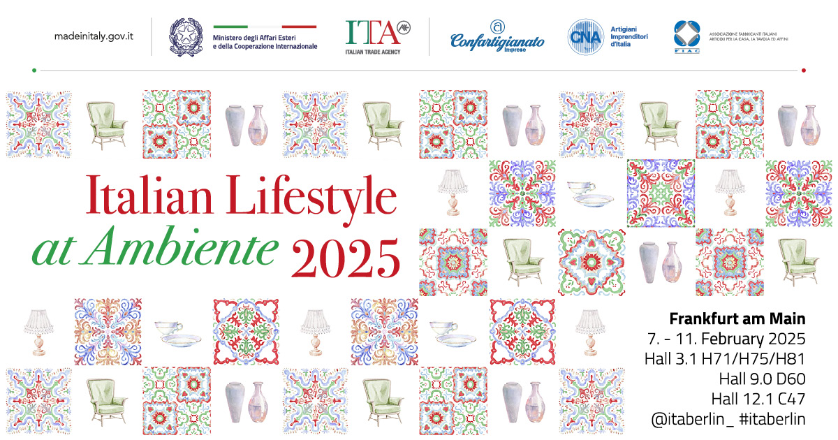 Meet Italy at Ambiente 2025