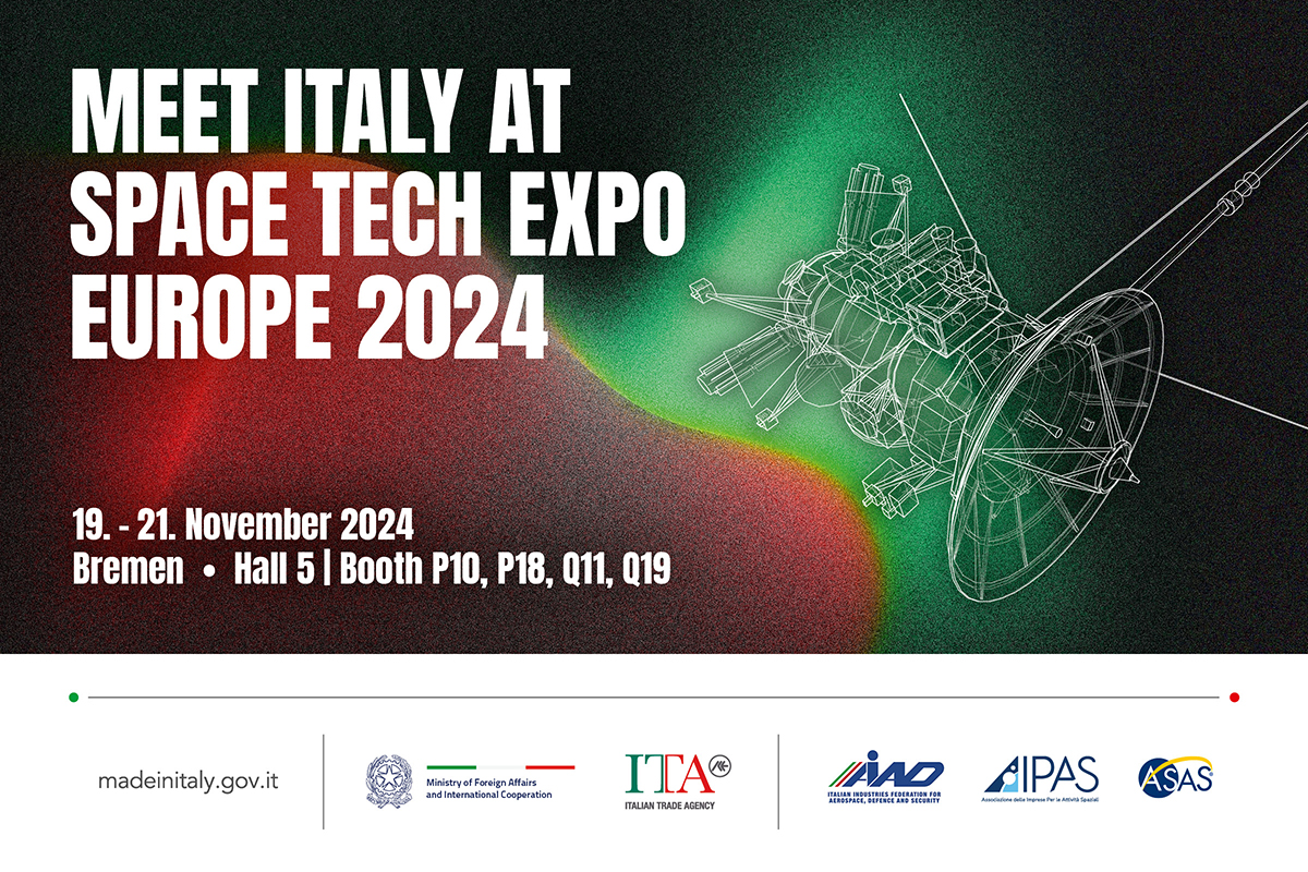 Meet Italy at Space Tech Expo 2024