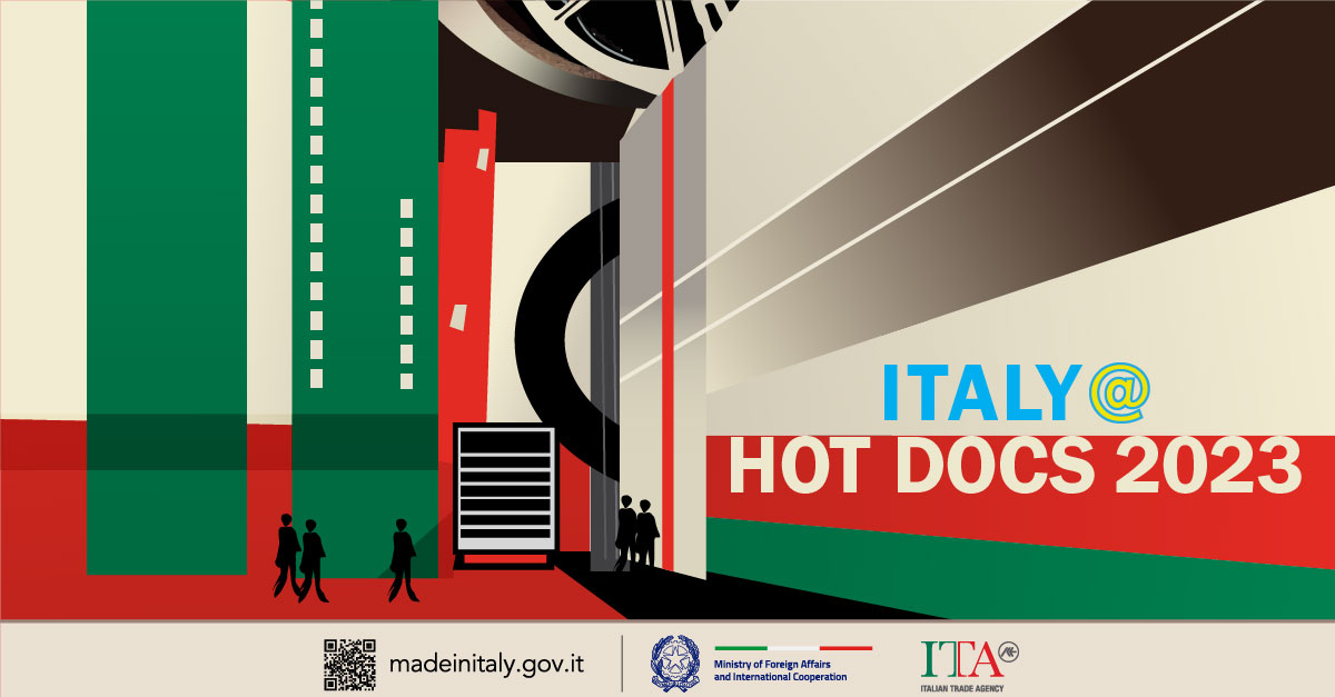 Hot Docs Film Festival Official Italian Delegation Banner Hot Docs Film Festival Official Italian Delegation Banner