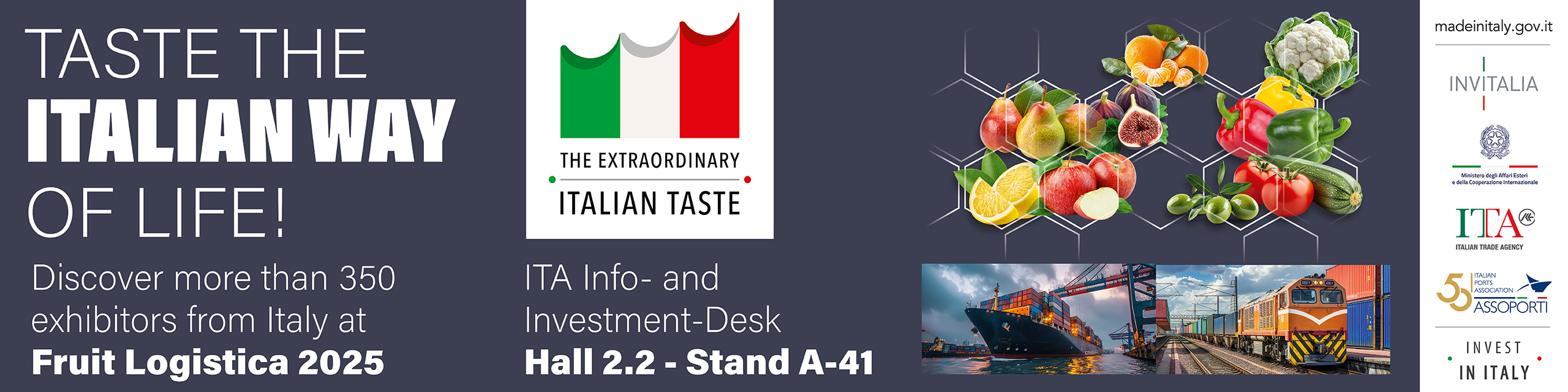 Italy at Fruit Logistica Trade Fair 2025