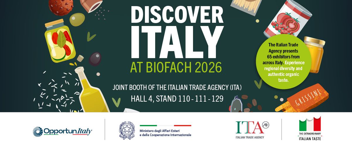 Discover Italy at Biofach 2026