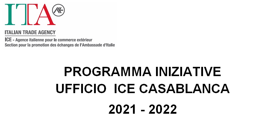 PROGRAMMA INT ICE CASABLANCA 2021 - 2022 