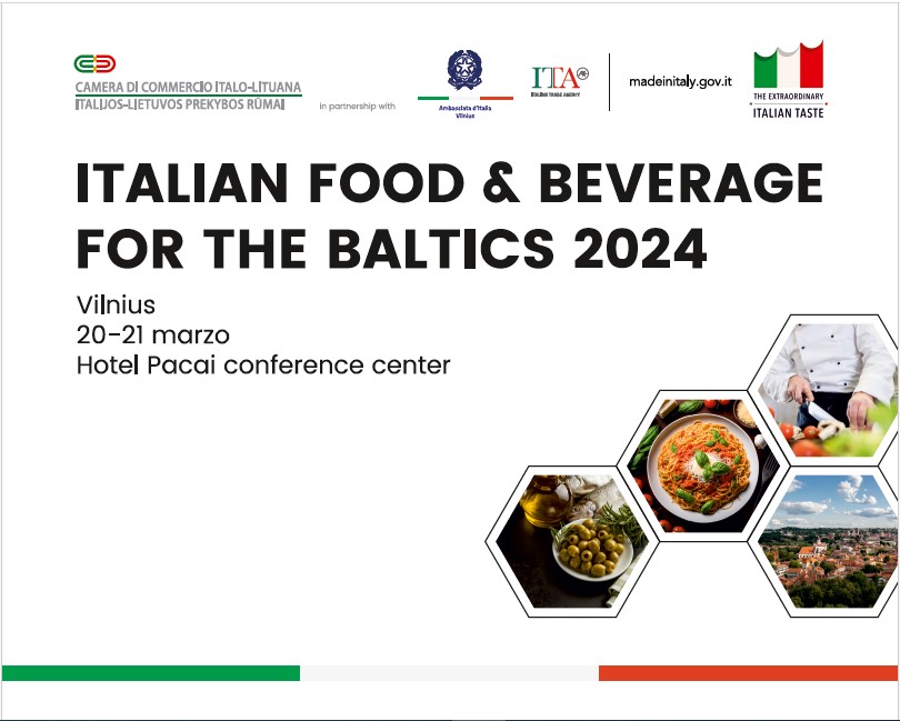 Italian Food&Beverage for the Baltics 2024
