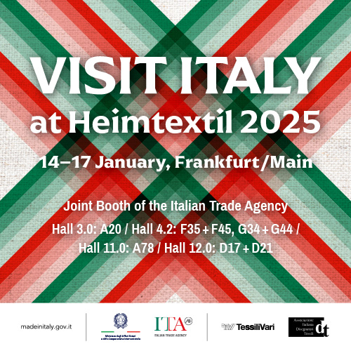 Visit Italy at Heimtextil 2025