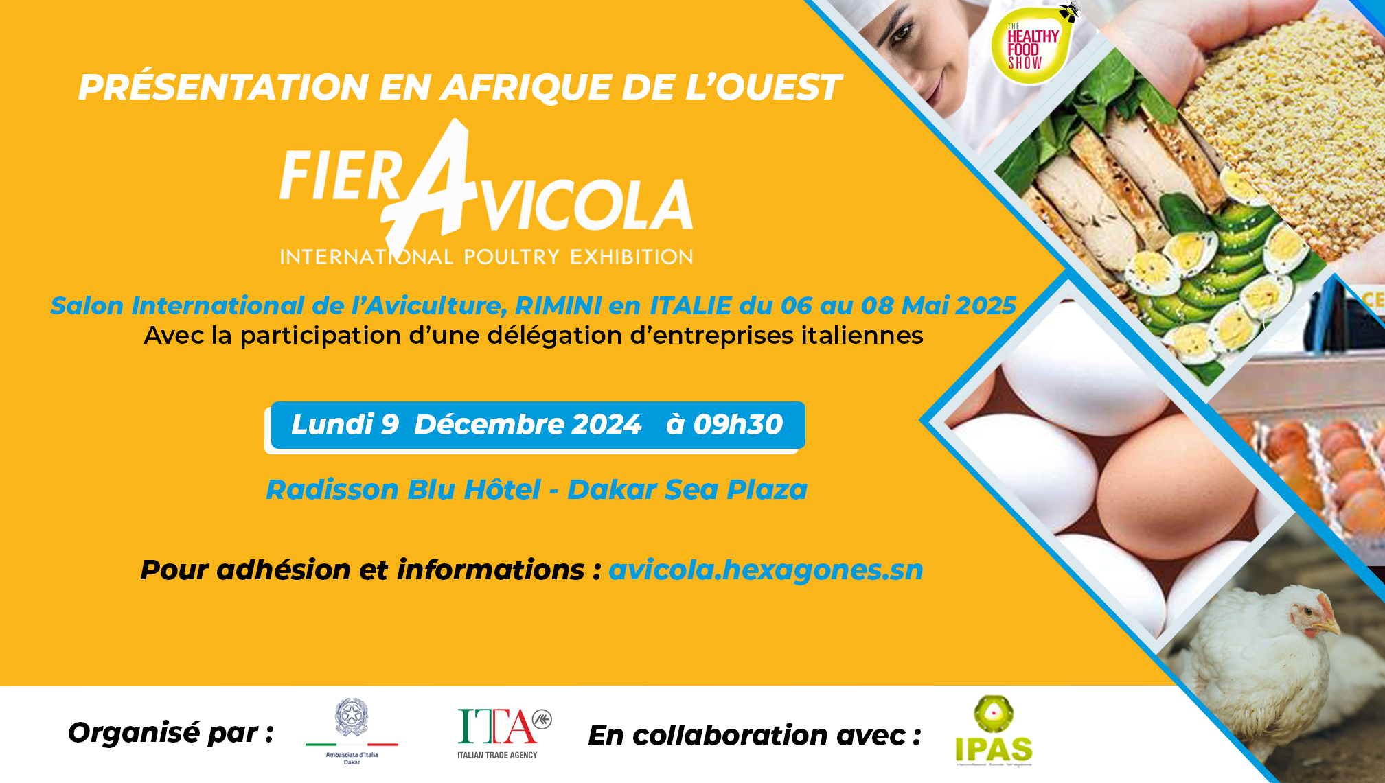CONFERENZA STAMPA FIERAVICOLA A DAKAR 09 DICEMBRE 2024