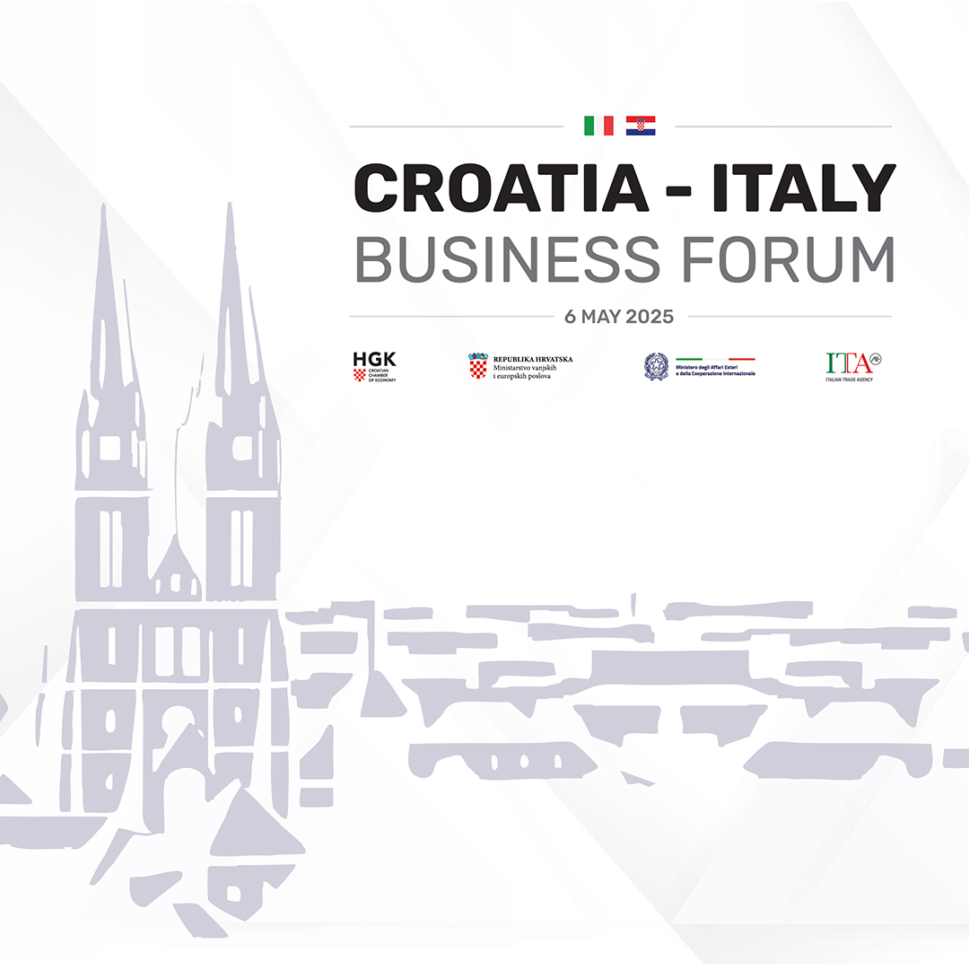 Business forum Croatia - Italy, Zagreb, 6 May 2025