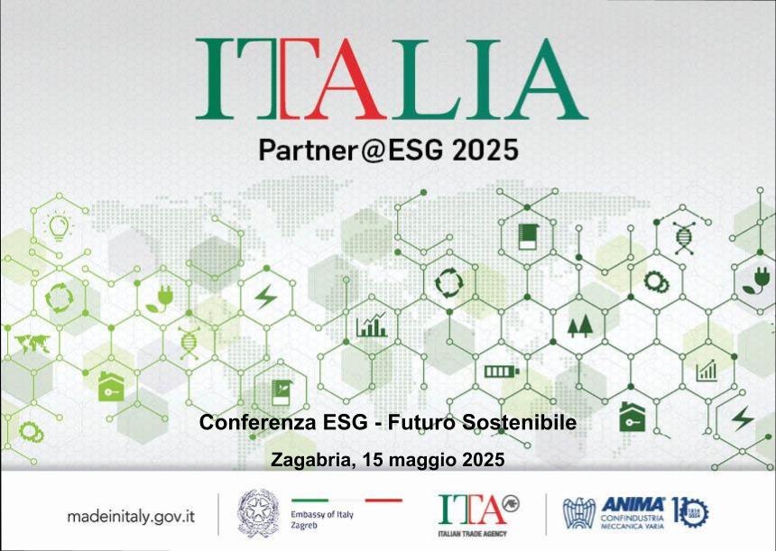 Conferenza ESG - Futuro Sostenibile, Zagabria, 15 maggio 2025