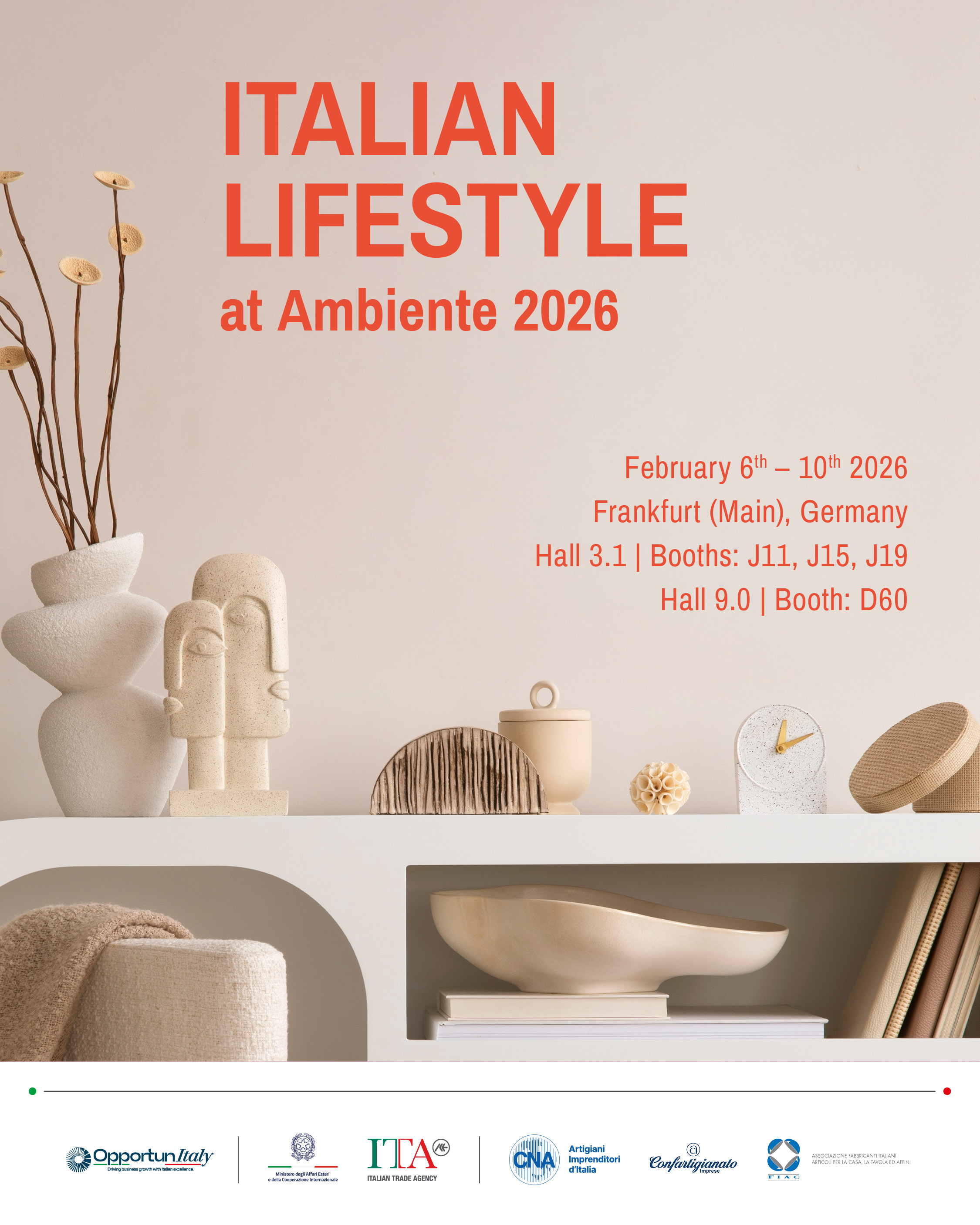 Italian Lifestyle at Ambiente 2026