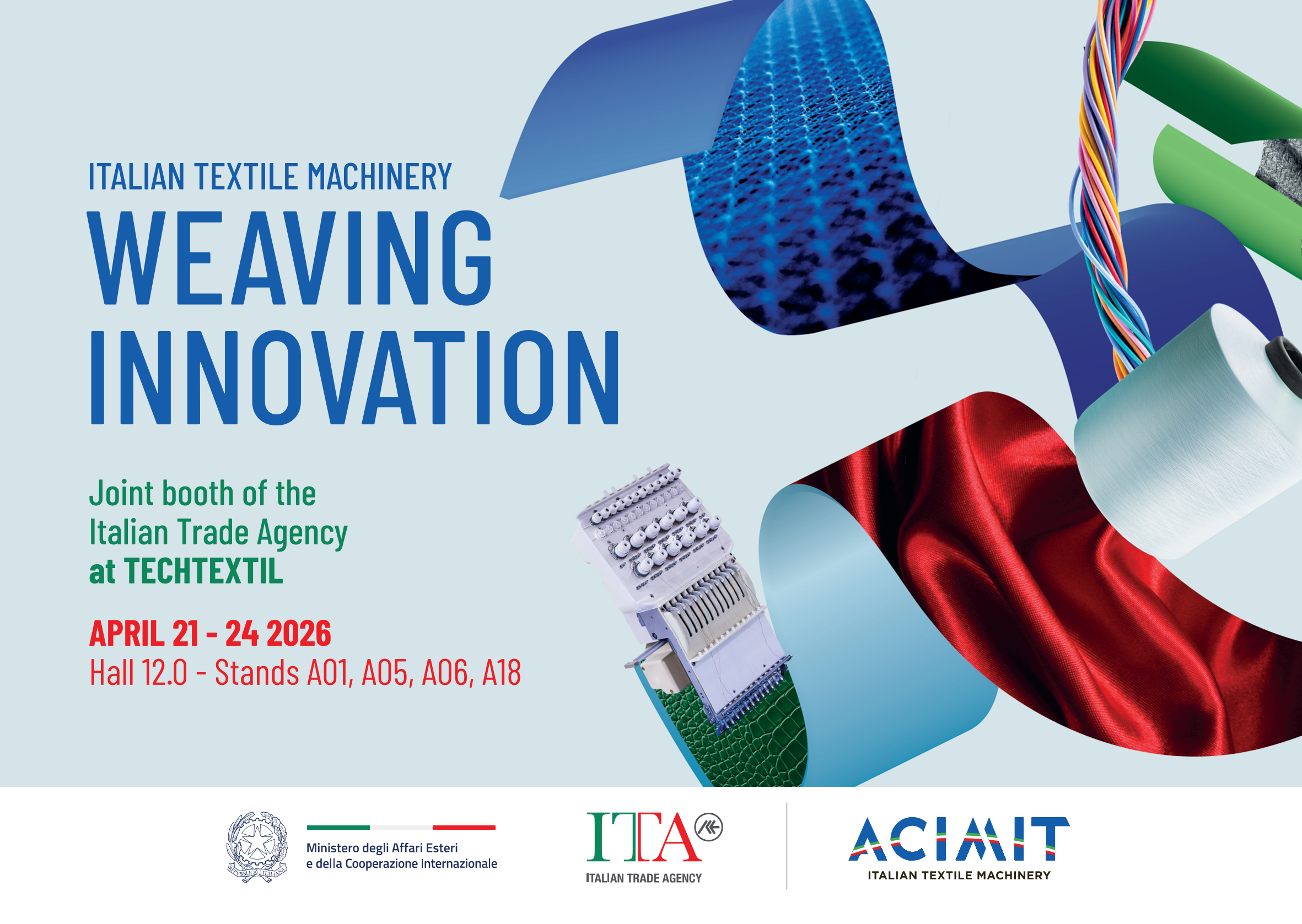 Meet Italy at Techtextil 2026