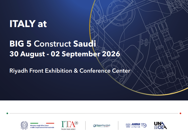 Big 5 Construct, 30 agosto - 2 Settembre 2026