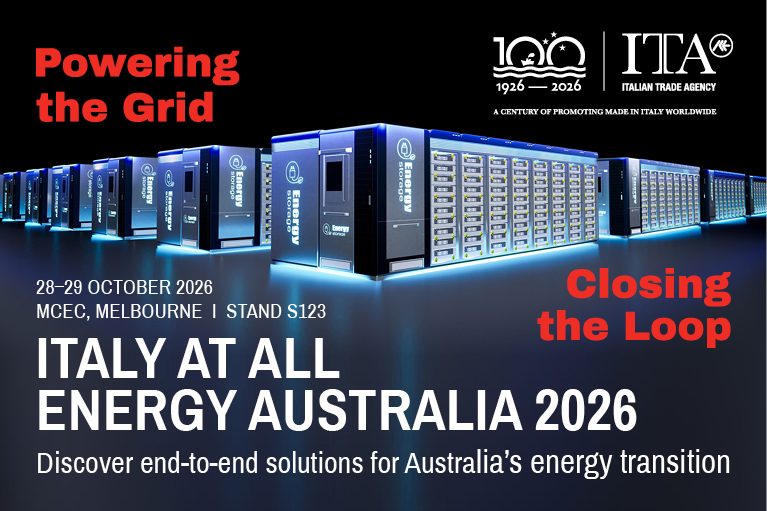 Italy at All Energy Australia 2026