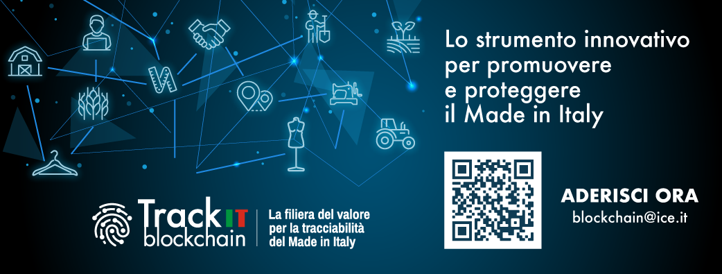 TrackIT blockchain - La filiera del valore per la tracciabilità del Made in Italy