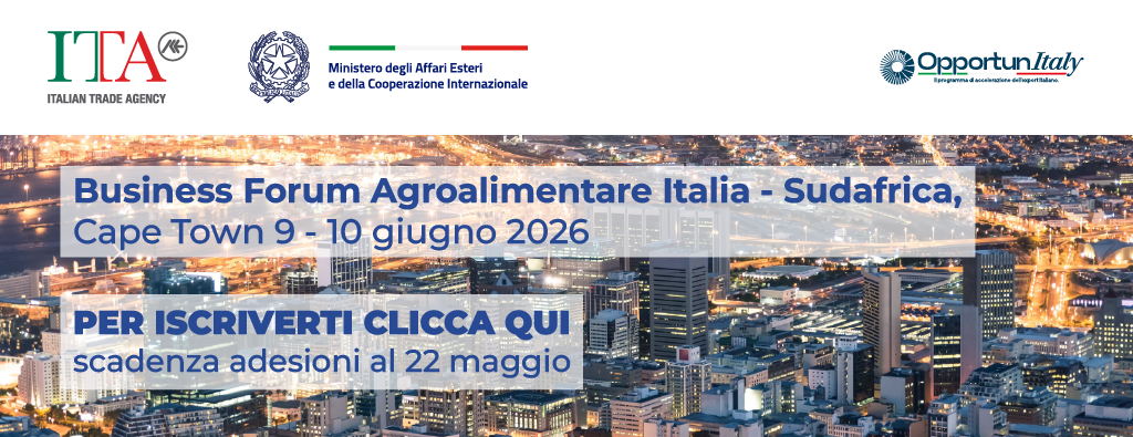 BF Agroalimentare Italia - Sudafrica