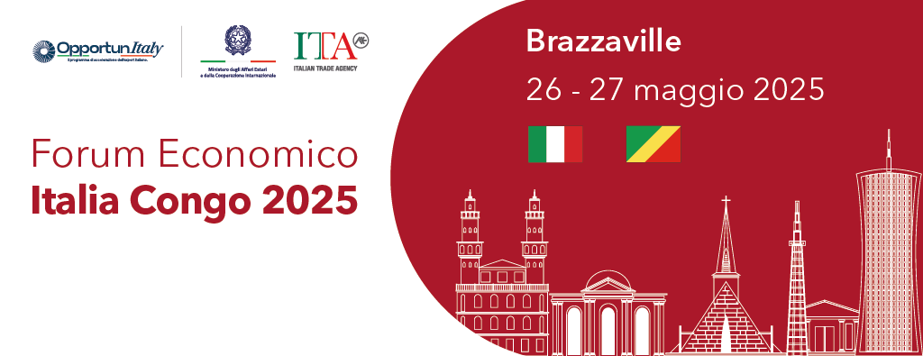 Partecipa al Forum economico Italia Congo, iscriviti qui