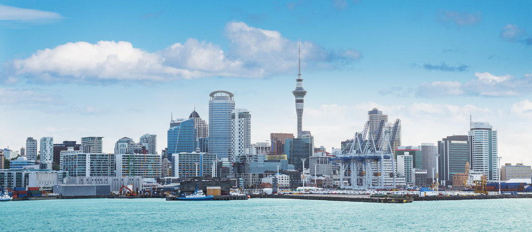 Skyline in Nuova Zelanda