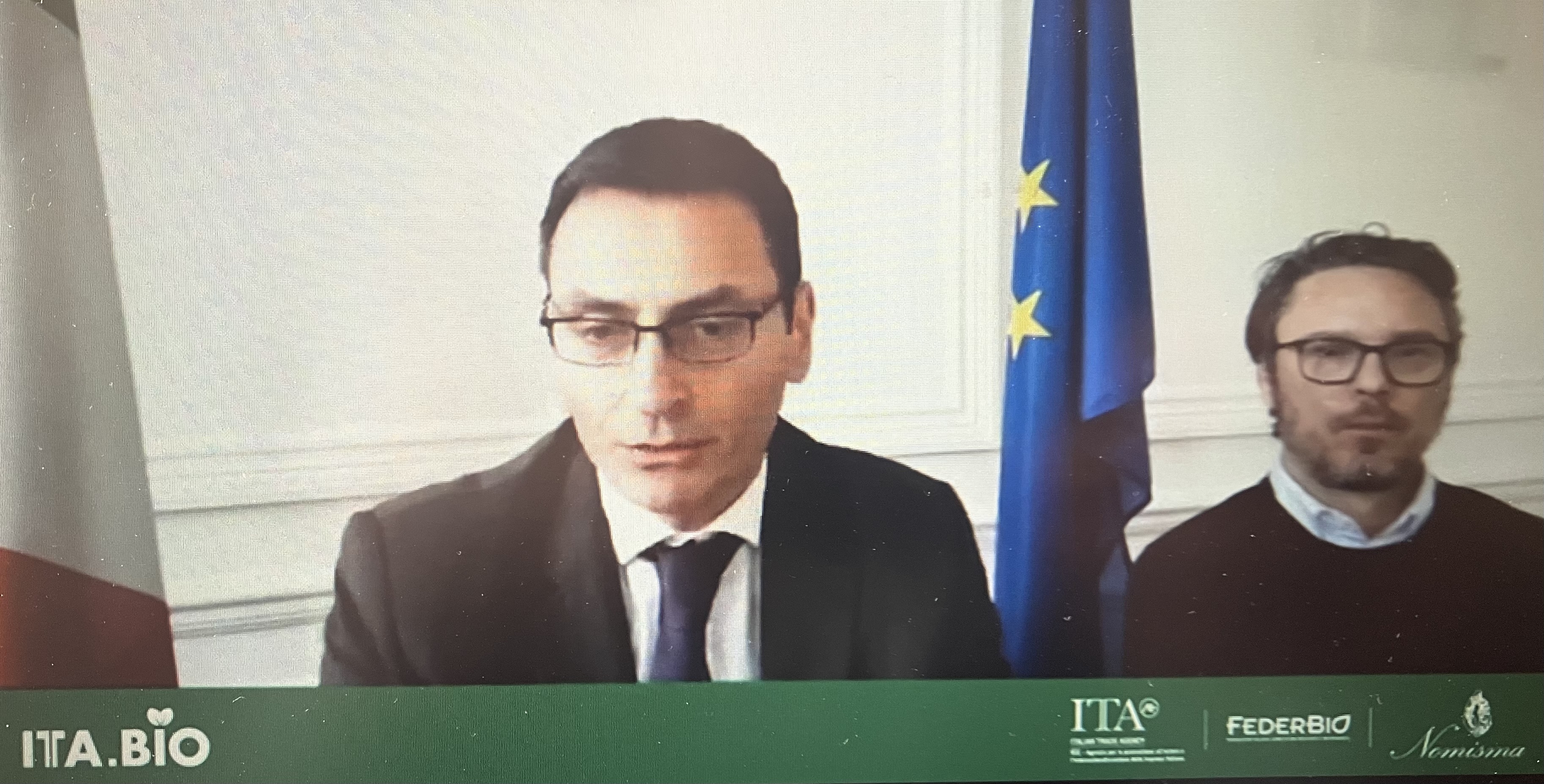 Intervento del Direttore Ufficio ICE Bruxelles ITA.BIO