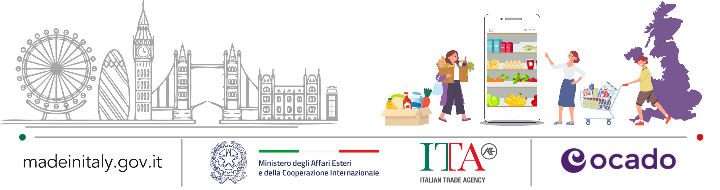 Ocado: diventa fornitore del più grande e-tailer del settore agroalimentare ed espandi il tuo business nel Regno Unito Accordo Agenzia ICE Ocado