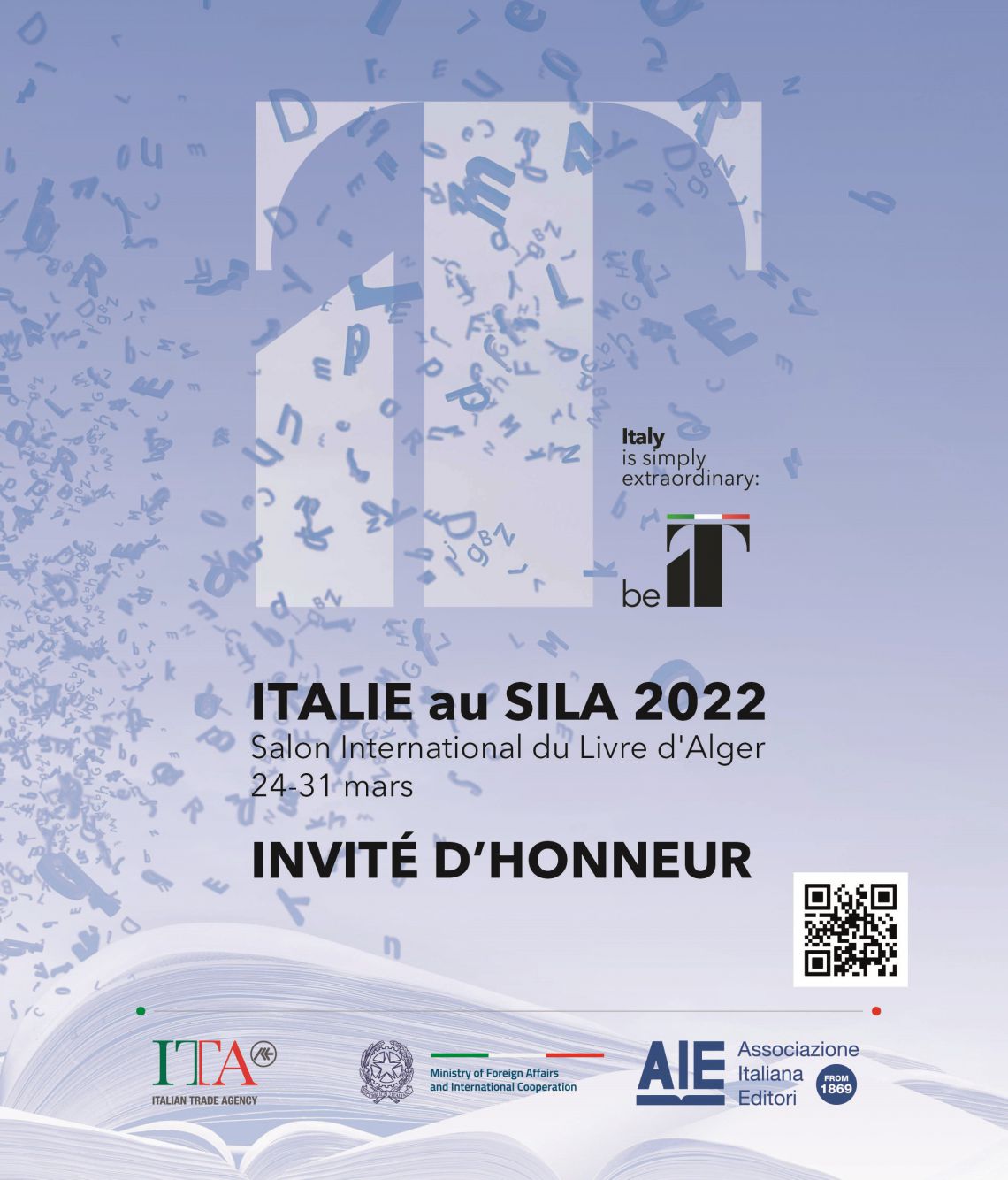 Italia Paese Ospite d'onore al Salone internazionale del Libro di Algeri - 2022